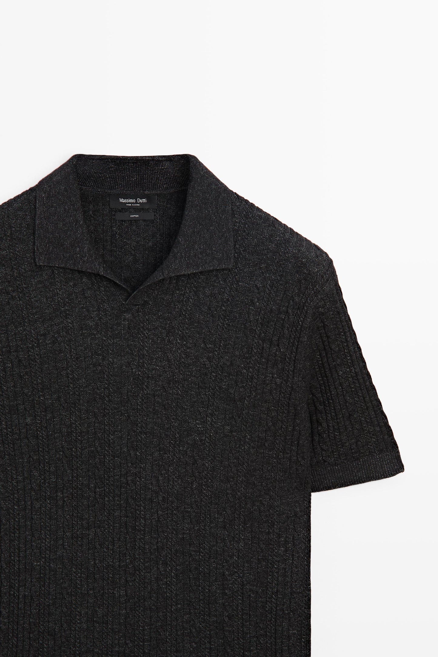 100% Cotton Knit Polo Shirt