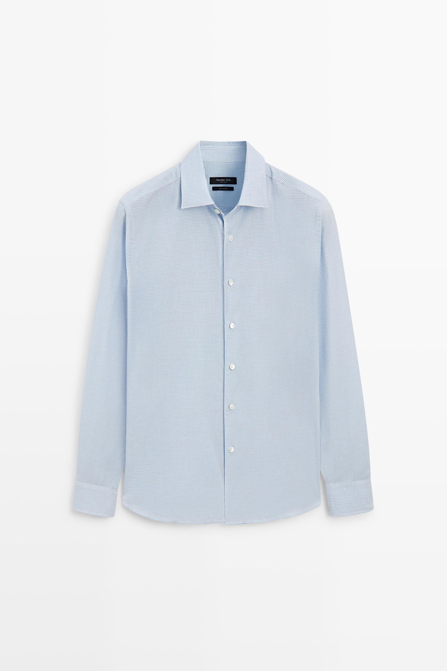 Regular Fit Gingham Cotton Shirt