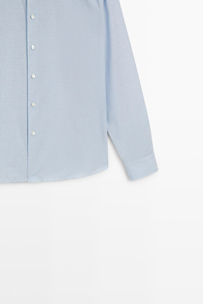 Regular Fit Gingham Cotton Shirt